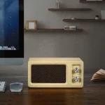 D60 Subwoofer Wooden Bluetooth 4.2 Speaker, Support TF Card & 3.5mm AUX & U Disk Play