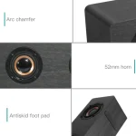 D90 Subwoofer Wooden Bluetooth 4.2 Speaker with Remote Control, Support TF Card & 3.5mm AUX Coaxial & Optical Fiber & U Disk, D90+ Subwoofer - Image 6