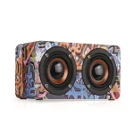 M5 Subwoofer Wooden Bluetooth 4.2 Speaker, Support TF Card & 3.5mm AUX & FM - Image 12