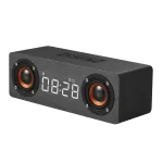 M5C Subwoofer Wooden Clock Bluetooth 4.2 Speaker, Support TF Card & 3.5mm AUX & FM Radio - Image 14
