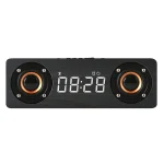 M5C Subwoofer Wooden Clock Bluetooth 4.2 Speaker, Support TF Card & 3.5mm AUX & FM Radio - Image 15