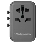 MOMAX 1-World UA8 PD 70W Fast Charger Power Adapter, UA8 - Image 2