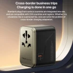 MOMAX 1-World UA8 PD 70W Fast Charger Power Adapter, UA8 - Image 9