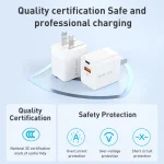 MOMAX UM36 PD 20W USB-C / Type-C + USB Fast Charger Power Adapter, CN Plug, UM36 - Image 3