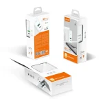 LDNIO A4403C 30W PD + Auto-id Foldable Fast Travel Charger with 1m USB-C / Type-C Cable, AU Plug, with Type-C Cable, 30W with Type-C Cable - Image 3