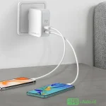 LDNIO A4403C 30W PD + Auto-id Foldable Fast Travel Charger with 1m Micro USB Cable, EU Plug, with Micro USB Cable, 30W with Micro USB Cable - Image 7