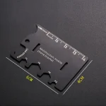 Multi-function Folding Stainless Steel Tool Card Bottle Opener Phone Holder - Image 5