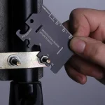 Multi-function Folding Stainless Steel Tool Card Bottle Opener Phone Holder - Image 8