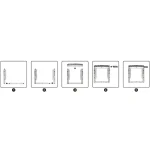 KJH Multi-function Bracket Handle Charging Base Receiving Frame for Nintendo Switch - Image 4