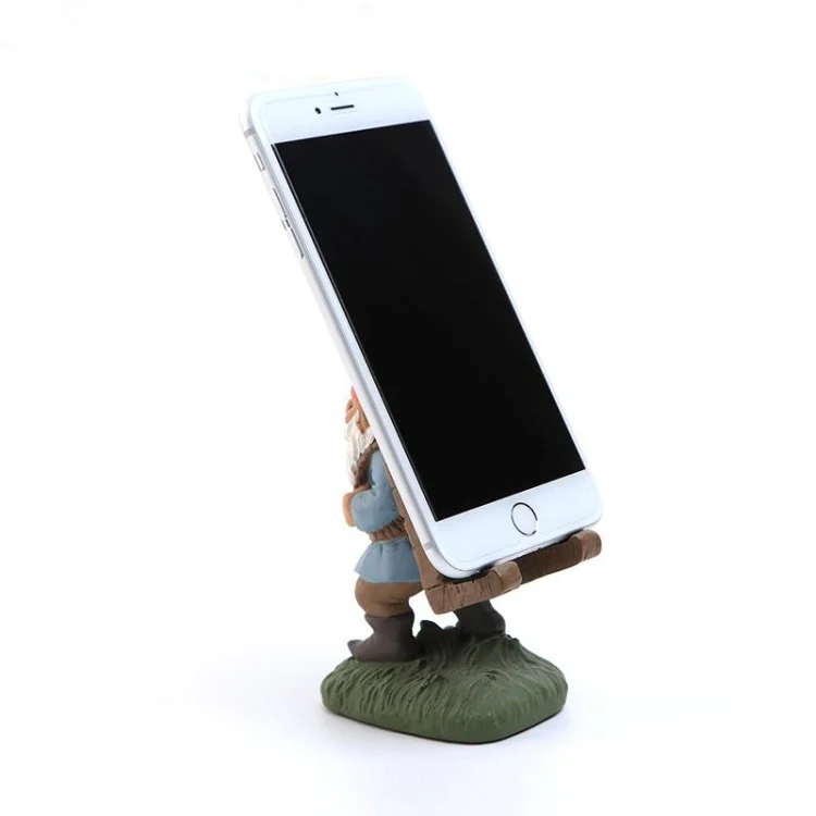 HC3642_4.webp Keepwood KW-0111B Santa Claus Dwarf Shape Creative Desktop Mobile Phone Holder Bracket - Image 5