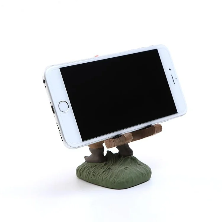 HC3642_5.webp Keepwood KW-0111B Santa Claus Dwarf Shape Creative Desktop Mobile Phone Holder Bracket - Image 6