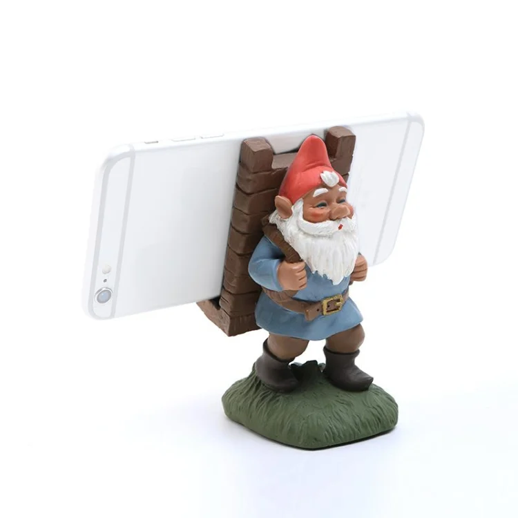 HC3642_6.webp Keepwood KW-0111B Santa Claus Dwarf Shape Creative Desktop Mobile Phone Holder Bracket - Image 7