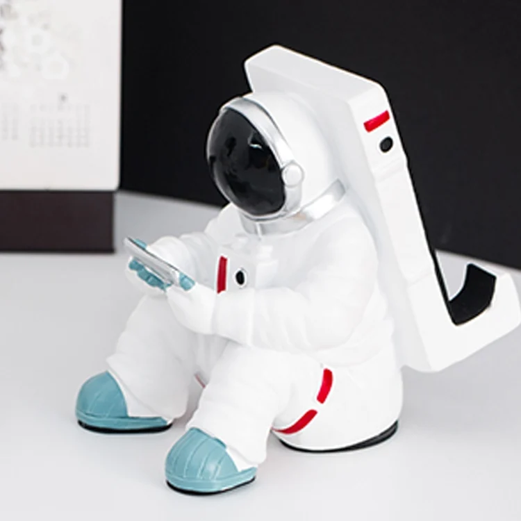 HC3646_4.webp Keepwood KW-0140 Astronaut Shape Creative Universal Desktop Tablet Holder Bracket - Image 5