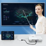 NK-103C 4 In 1 8 Pin to HDMI Multi-function Mobile Phone Converter Adapter, NK-103C - Image 6