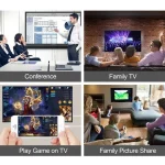 E-Gin-LTH-002 8 Pin Digital AV to HDMI Adapter + USB Charging Port for VGA 1080P HD TV Display Screen Device - Image 8