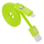 HAWEEL 1m 2 in 1 Micro USB & 8 Pin to USB Data Sync Charge Cable, 2 in 1 Cable in two connectors, 2 in 1 - Image 3