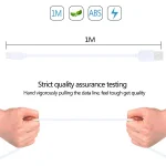 3 PCS HAWEEL 1m High Speed Micro USB to USB Data Sync Charging Cable Kits, For Samsung, Huawei, Xiaomi, LG, HTC and other Smartphones - Image 5