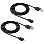 2 PCS HAWEEL 1m High Speed 8 pin to USB Sync and Charging Cable Kit for iPhone, iPad(Black) - Image 2