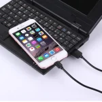 4 PCS HAWEEL 1m High Speed 8 pin to USB Sync and Charging Cable Kit for iPhone, iPad(Black) - Image 7