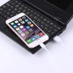4 PCS HAWEEL 1m High Speed 8 pin to USB Sync and Charging Cable Kit for iPhone, iPad(White) - Image 7