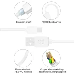 HAWEEL 2m USB-C / Type-C to USB 2.0 Data & Charging Cable, Type-C 2m - Image 3