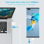 HAWEEL 2m USB-C / Type-C to USB 2.0 Data & Charging Cable, Type-C 2m - Image 6