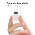 HAWEEL USB-C / Type-C Male to USB 3.0 Female OTG Data Transmission Adapter - Image 4
