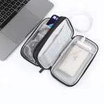 HAWEEL Electronic Organizer Double Layers Storage Bag for Cables, Charger, Power Bank, Phones, Earphones, Double Layers Organizer - Image 8