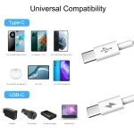 HAWEEL 25W 3A Type-C / USB-C to Type-C / USB-C PD Fast Charging Data Cable, Length: 2m - Image 5