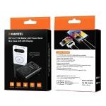 HAWEEL DIY 4 x 21700 Battery 22.5W Fast Charge 15W Wireless Charging Power Bank Box Case with Display, Not Include Battery, DIY 4 x 21700 Battery - Image 11