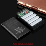 HAWEEL DIY 4 x 21700 Battery 22.5W Fast Charge 15W Wireless Charging Power Bank Box Case with Display, Not Include Battery, DIY 4 x 21700 Battery - Image 5