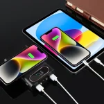 HAWEEL DIY 4 x 21700 Battery 22.5W Fast Charge 15W Wireless Charging Power Bank Box Case with Display, Not Include Battery, DIY 4 x 21700 Battery - Image 6