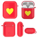 Heart Pattern Apple Wireless Earphones Charging Box Dust-proof Shockproof Outdoor Protective Case for Airpods, 5 - Image 6
