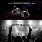 BTH-V5 DSP Noise Cancelling Earbuds Sports Wireless Bluetooth V5.0  Headset with Charging Case, Compatible with iPhone and Android - Image 6