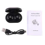 Air Twins TWS1 Bluetooth V5.0 Wireless Stereo Earphones with Magnetic Charging Box - Image 6