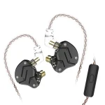 KZ ZSN Circle Iron Moving Iron Quad-core Wired Control In-ear Mega Bass HiFi Earphone with Microphone - Image 2