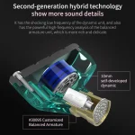 KZ ZSN Circle Iron Moving Iron Quad-core Wired Control In-ear Mega Bass HiFi Earphone with Microphone - Image 14