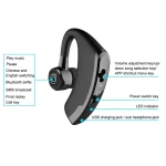 V9 Business Handsfree Wireless Bluetooth Headset CSR 4.1 with Mic for Driver Sport - Image 4