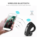 V9 Business Handsfree Wireless Bluetooth Headset CSR 4.1 with Mic for Driver Sport - Image 9
