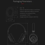 Bluedio TMS Bluetooth Version 5.0 Headset Bluetooth Headset Can Connect Cloud Data to APP - Image 11