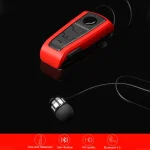 Fineblue F910 CSR4.1 Retractable Cable Caller Vibration Reminder Anti-theft Bluetooth Headset - Image 3