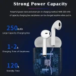i9 Wireless TWS Sport Bilateral Stereo Bluetooth 5.0 Headset with Charging Box, Push-button Version, Push-button Version - Image 14