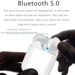 i9 Touch Wireless TWS Sport Bilateral Stereo Bluetooth 5.0 Headset with Charging Box, Touch Version, Touch Version - Image 8