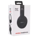 P47 Foldable Wireless Bluetooth Headphone with 3.5mm Audio Jack, Support MP3 / Call, P47 Black, P47 Blue, P47 Red, P47 White, P47 Green - Image 5