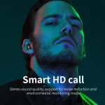 V21 Mini Single Ear Stereo Bluetooth V5.0 Wireless Earphones with Charging Box - Image 12