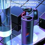 V21 Mini Single Ear Stereo Bluetooth V5.0 Wireless Earphones with Charging Box - Image 6