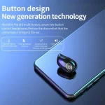 V21 Mini Single Ear Stereo Bluetooth V5.0 Wireless Earphones without Charging Box - Image 3