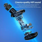 V21 Mini Single Ear Stereo Bluetooth V5.0 Wireless Earphones without Charging Box - Image 4