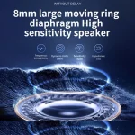 V21 Mini Single Ear Stereo Bluetooth V5.0 Wireless Earphones without Charging Box - Image 7