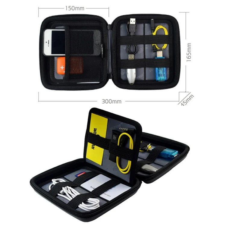 IP6D0511_2.webp ps5 Multi-function Waterproof Digital Electronic Data Cable Hard Drive Protective Bag Storage Box - Image 3